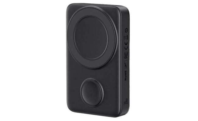 Mcdodo MC-1461 2​ in 1 Magnatic Wireless 20W Power Bank 10000mAh For iPhone & Apple Watch - Black
